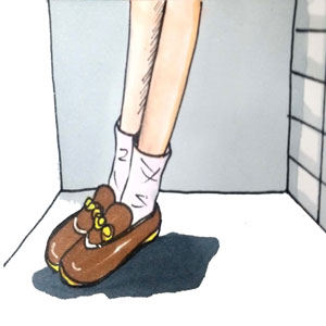 고개를 돌릴수가 없어